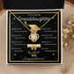 Graduation Gift for Granddaughter – Love Knot Necklace with Inspirational Message Card | Class of 2026