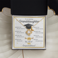 Graduation Gift for Granddaughter – Love Knot Necklace with Inspirational Message Card | Class of 2026
