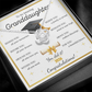 Graduation Gift for Granddaughter – Love Knot Necklace with Inspirational Message Card | Class of 2026