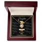 Graduation Gift for Daughter – Love Knot Necklace with Inspirational Message Card | Class of 2026