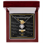 Graduation Gift for Granddaughter – Love Knot Necklace with Inspirational Message Card | Class of 2026