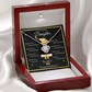 Graduation Gift for Daughter – Love Knot Necklace with Inspirational Message Card | Class of 2026