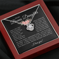 Blessed to Have You - Bonus Daughter Love Knot Necklace Stepdaughter / Bonus Daughter Gift from Bonus Dad