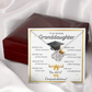 Graduation Gift for Granddaughter – Love Knot Necklace with Inspirational Message Card | Class of 2026