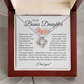 Blessed to Have You - Bonus Daughter Love Knot Necklace Stepdaughter / Bonus Daughter Gift from Bonus Dad