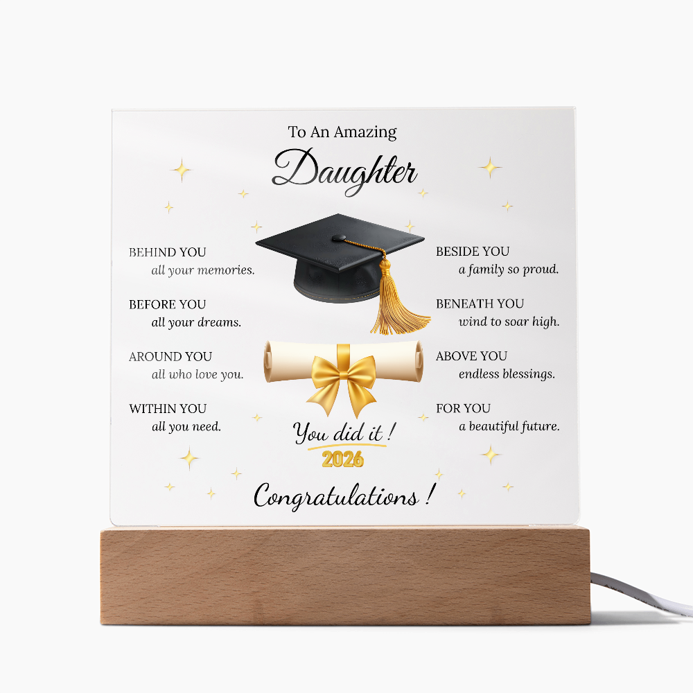 Daughter Graduation Acrylic