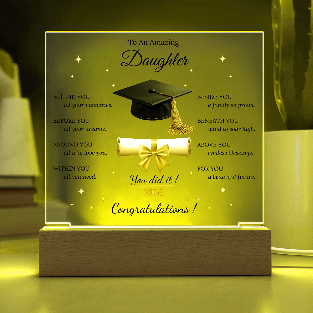 Daughter Graduation Acrylic