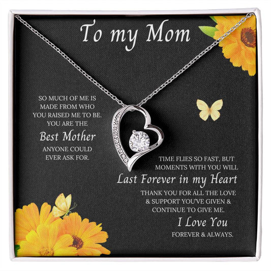 To My Mom - Forever Love Necklace