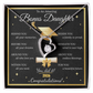 Graduation Gift for Bonus Daughter – Forever Love Necklace with Message Card | Class of 2026 Keepsake