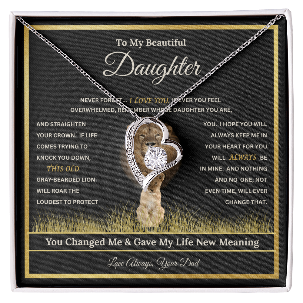 To My Beautiful Daughter Gift - You Changed Me & Gave My Life New Meaning