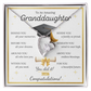 Graduation Gift for Granddaughter – Forever Love Necklace with Inspirational Message Card | Class of 2026
