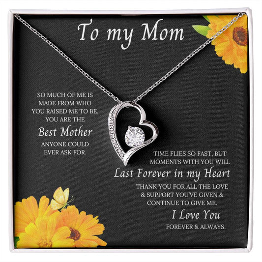 To My Mom - Forever Love Necklace