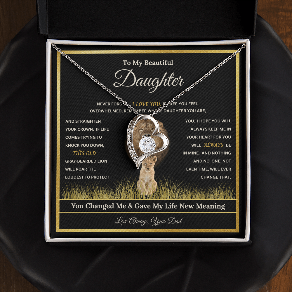 To My Beautiful Daughter Gift - You Changed Me & Gave My Life New Meaning