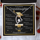 Graduation Gift for Granddaughter – Forever Love Necklace with Inspirational Message Card | Class of 2026