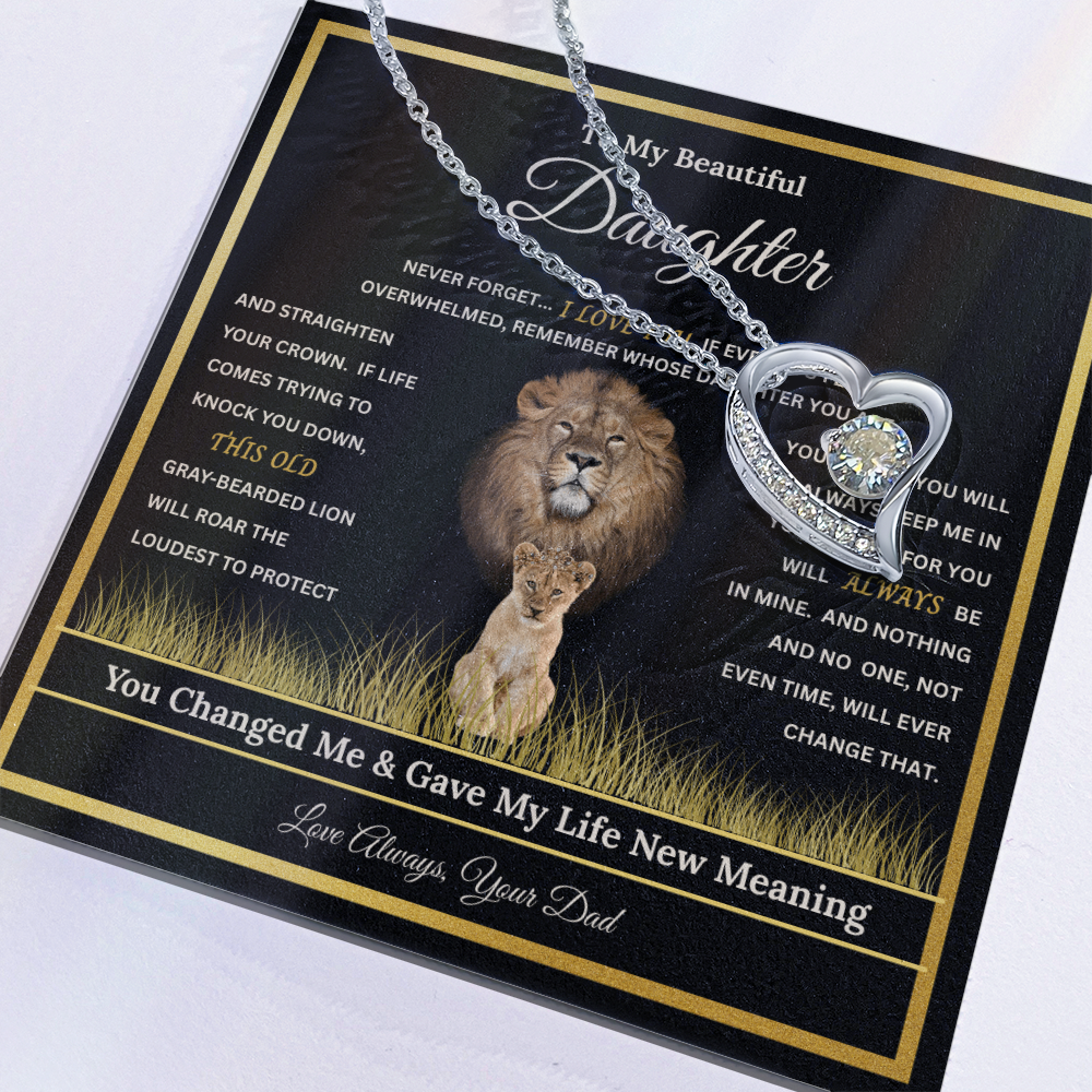 To My Beautiful Daughter Gift - You Changed Me & Gave My Life New Meaning