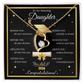 Graduation Gift for Daughter – Forever Love Necklace with Inspirational Message Card | Class of 2026