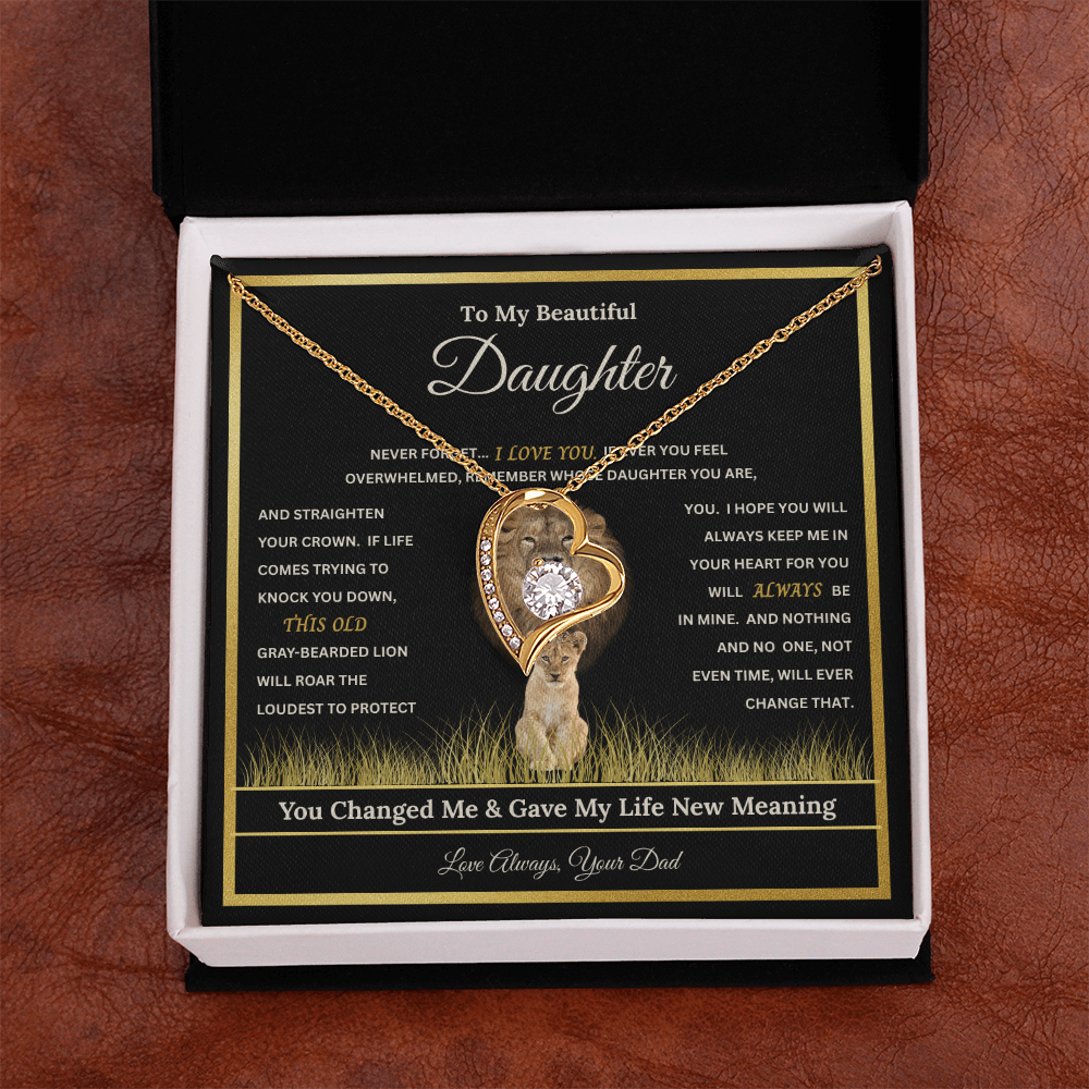 To My Beautiful Daughter Gift - You Changed Me & Gave My Life New Meaning
