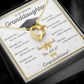 Graduation Gift for Granddaughter – Forever Love Necklace with Inspirational Message Card | Class of 2026