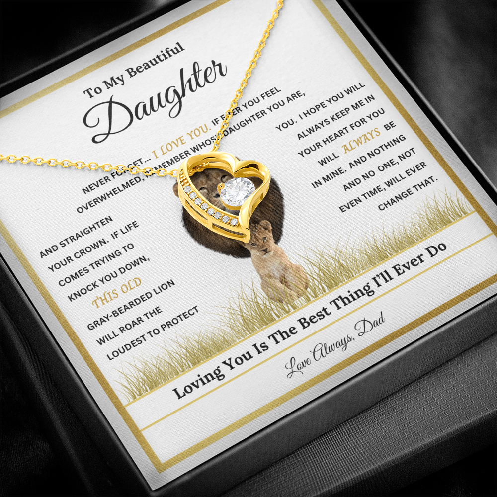 To My Beautiful Daughter Gift - You Changed Me & Gave My Life New Meaning