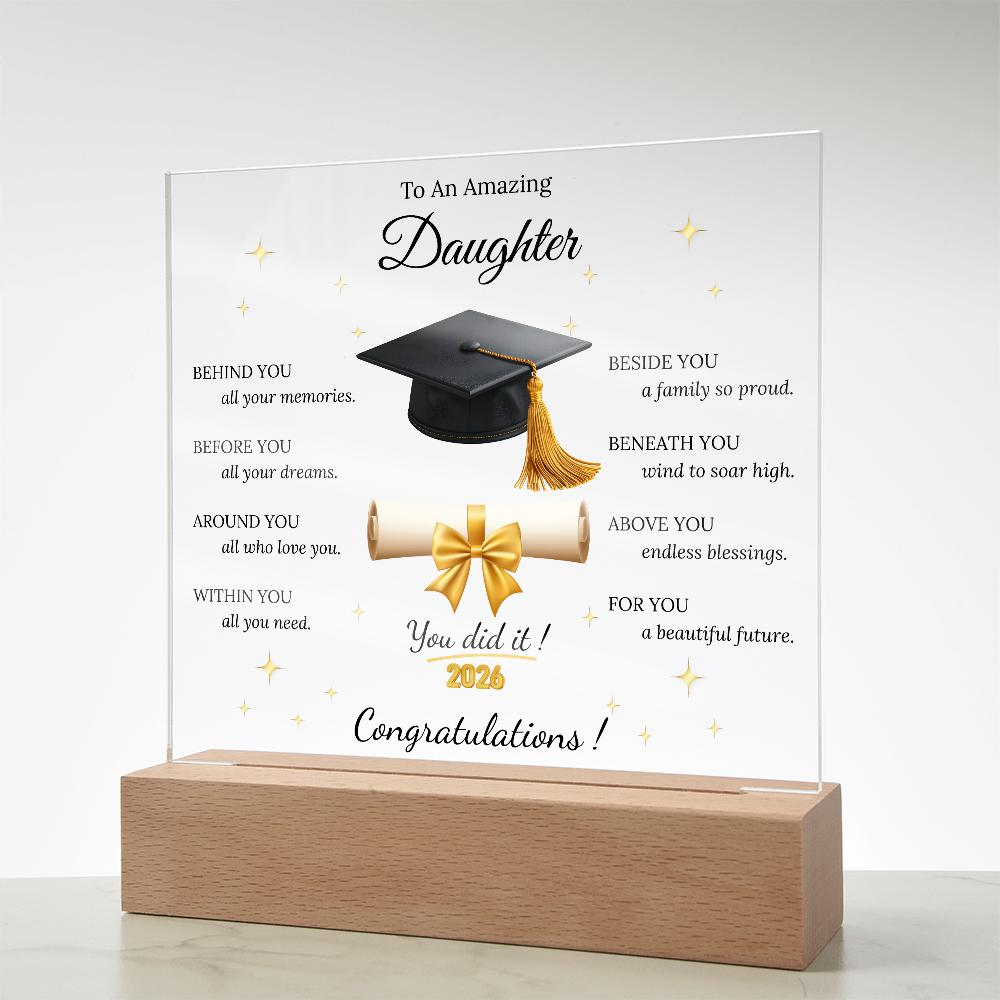 Daughter Graduation Acrylic