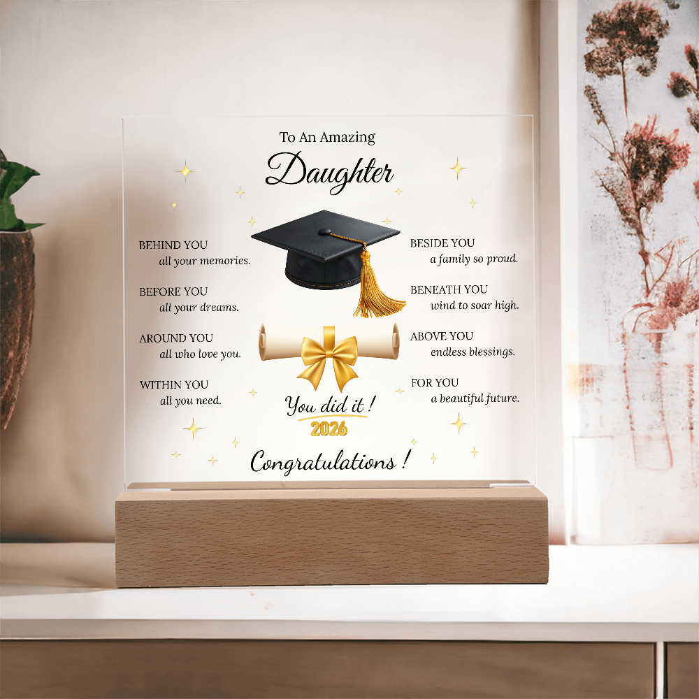 Daughter Graduation Acrylic