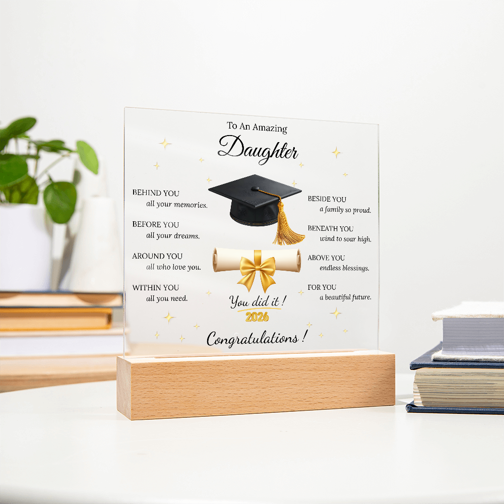 Daughter Graduation Acrylic
