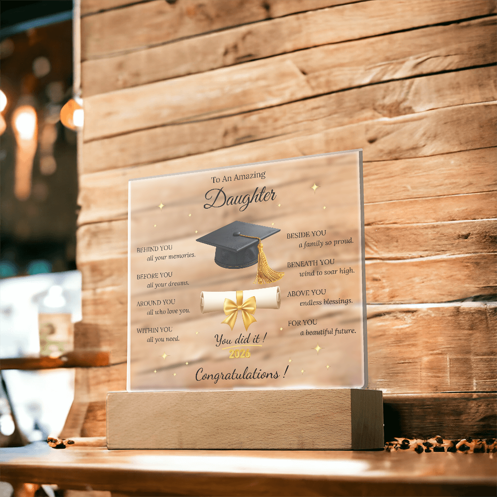 Daughter Graduation Acrylic