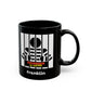 "Prisoner" Black Mug (11oz, 15oz) - PERSONALIZED