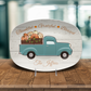 Thankful • Grateful • Blessed Personalized Thanksgiving Platter 10in x 14in