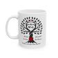 Personalized Love Birds “Rooted in Love” Family Tree Mug – Custom Initials & Established Year (11oz & 15oz)