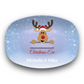 Rudolph “Search the Skies” Personalized Christmas Platter