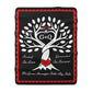 Couple's Love Birds “Rooted in Love” PERSONALIZED Initials & Established Year Blanket