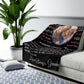 PERSONALIZED PHOTO Granddaughter Blanket - Black Extra Large 60x80 Sherpa Fleece Blanket