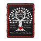 Couple's Love Birds “Rooted in Love” PERSONALIZED Initials & Established Year Blanket