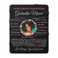 Soft & Beautiful PERSONALIZED Blanket - Black Sherpa Fleece 60" x 80"