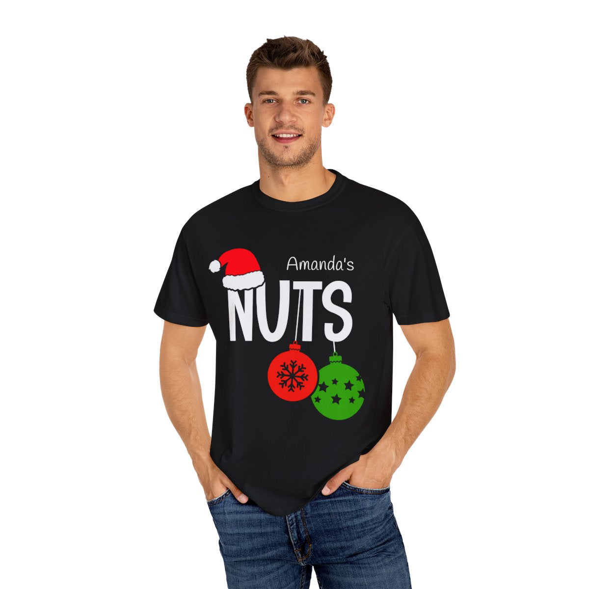 "Chest" "Nuts" Unisex Garment-Dyed T-shirt - Optional PERSONALIZATION