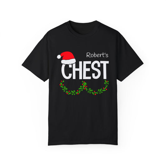 "Chest" "Nuts" Unisex Garment-Dyed T-shirt - Optional PERSONALIZATION