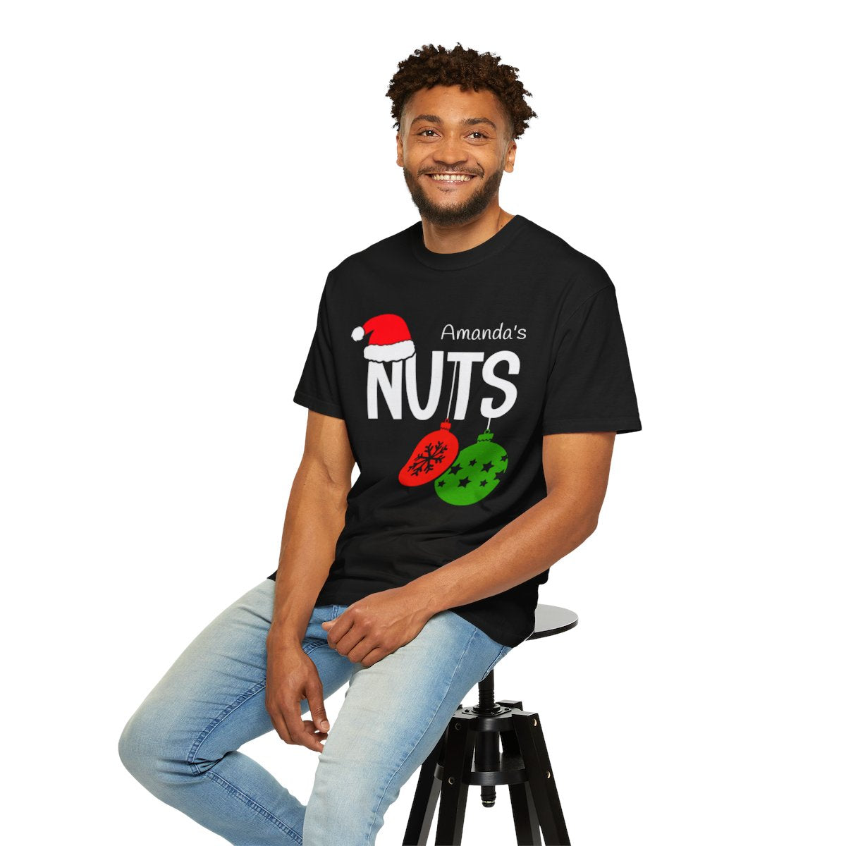 "Chest" "Nuts" Unisex Garment-Dyed T-shirt - Optional PERSONALIZATION