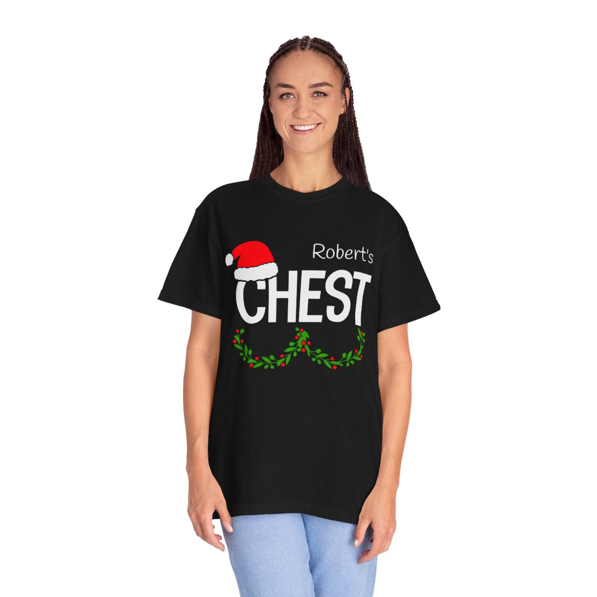 "Chest" "Nuts" Unisex Garment-Dyed T-shirt - Optional PERSONALIZATION