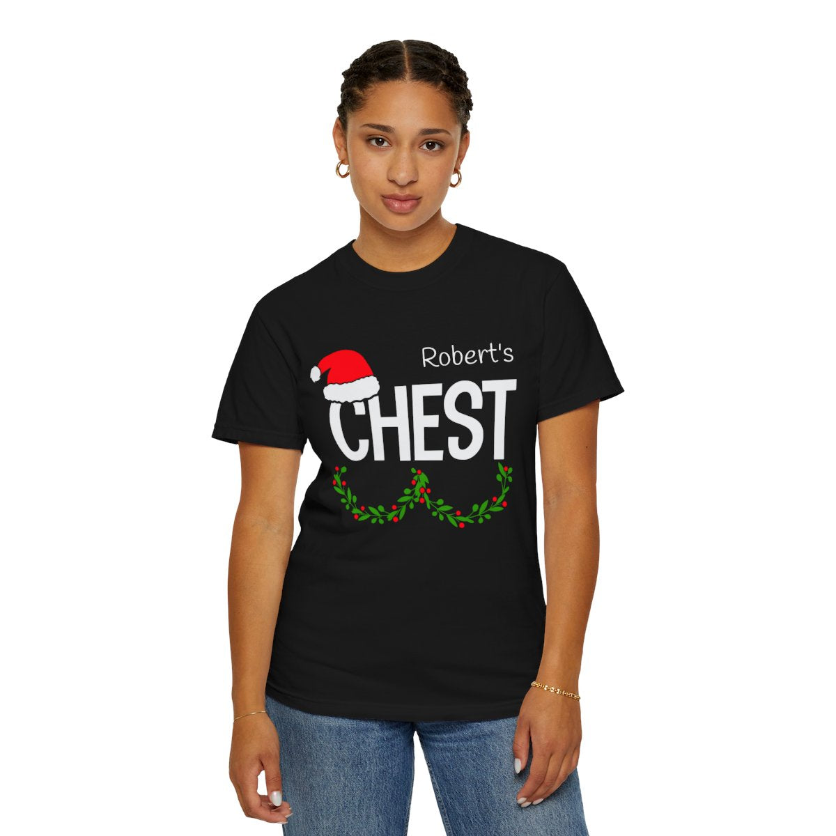 "Chest" "Nuts" Unisex Garment-Dyed T-shirt - Optional PERSONALIZATION