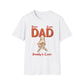 Personalized Best Dad "In Lights" Ever with Cast/Children's Names - Softstyle T-Shirt