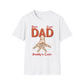 Personalized Best Dad "In Lights" Ever with Cast/Children's Names - Softstyle T-Shirt