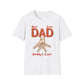 Personalized Best Dad "In Lights" Ever with Cast/Children's Names - Softstyle T-Shirt