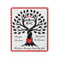 Couple's Love Birds “Rooted in Love” PERSONALIZED Initials & Established Year Blanket