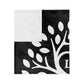 Love Birds “Rooted in Love” Couple’s PERSONALIZED Initials Blanket