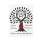 Love Birds “Rooted in Love” Couple’s PERSONALIZED Initials Blanket