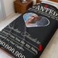 Personalized “WANTED” Love Soft Velveteen or Sherpa Blanket – Custom Photo, Name & Why Reward Poster