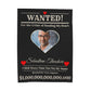 Personalized “WANTED” Love Soft Velveteen or Sherpa Blanket – Custom Photo, Name & Why Reward Poster